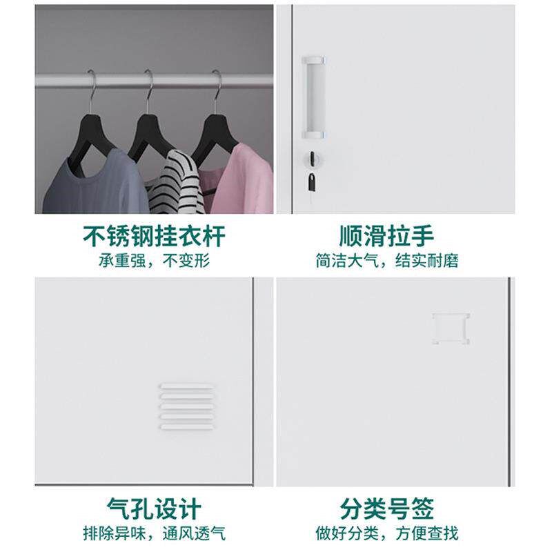 爆款深圳单门更衣柜铁皮柜储物柜挂衣柜夹缝柜阳台柜防晒家用户外