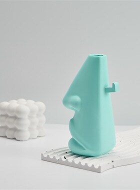 插花瓶眼镜架树脂工艺品创意摆件眼镜支架家装家居办公桌搞怪饰品