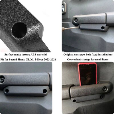 2PCS Door Inner Armrest Storage Box Organizer Tray for Suzuk
