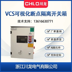 VCS可视断点隔离开关箱 现场安全检修开关控制配电箱 BB隔离开关