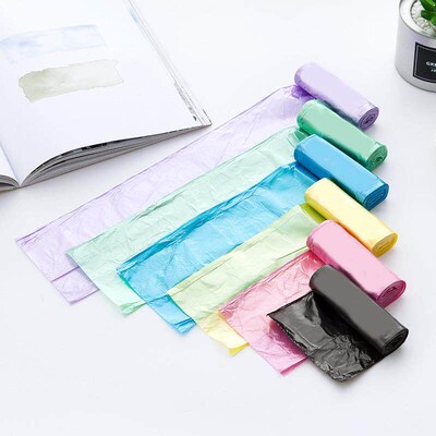 5 Rolls of 100 Count Garbage Bags, Made from New Material, C