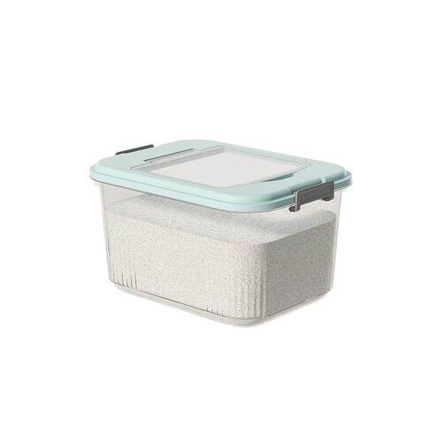 rice storage box beans container cover cereal plastic boxes