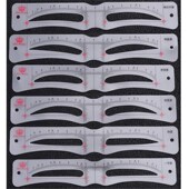 Eyebrow Stencil Grooming Template Fixable Shaper Style