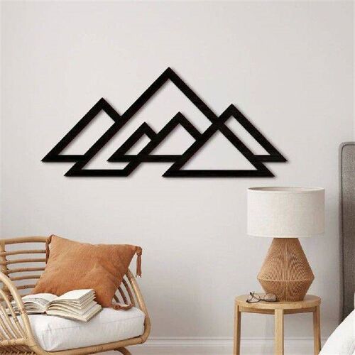 Wall Decoration Sticker Office Vintage Pictures Geometric