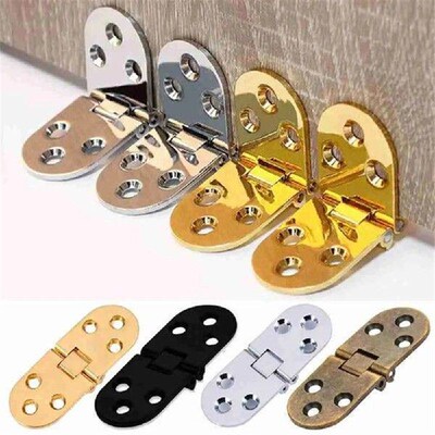 Zinc Alloy Flush Hinge 180 Degree Cabinet Wardrobe Door