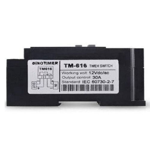 SINOTIMER TM616 30AMP 4PINS 7 Days Programmable Timer Din Ra