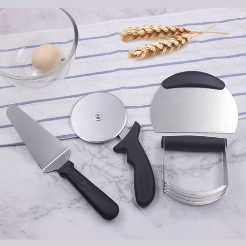 Dough cutter beater pizza knife shovel set baking tool 切刀