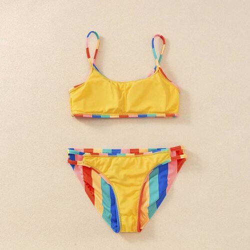 Childrens one piece swimsuit girls medium to large swimsui