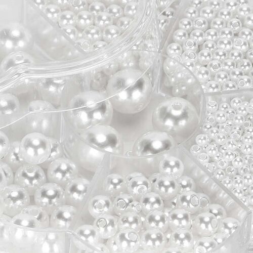 Round Pearl Perforated Pearl Smoother for Decorating Your fo