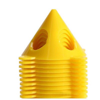 Stackable Pyramid Stand Door Risers For Convenient Storage