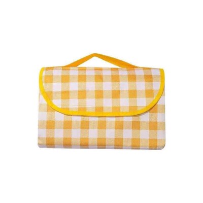 .Outdoor Thicken Pad Blanket Camping Beach Plaid Picnic Mat