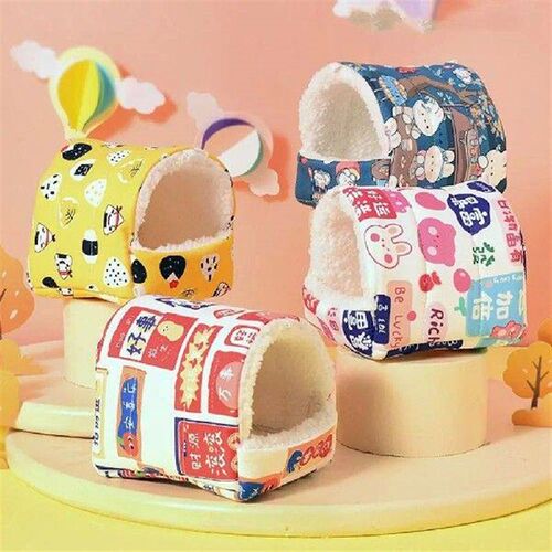 Soft Plush Hamster House Rabbit Squirrel Hut Comfortable