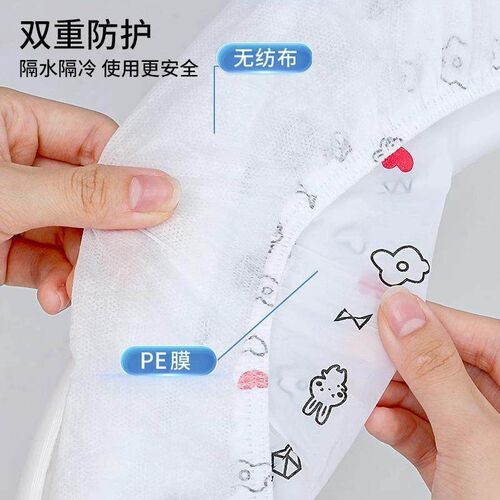Disposable Toilet Seat Cover Set for Hotels, Home, and Trave