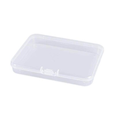 Wholesale rectangular PP plastic storage boxes, transparent