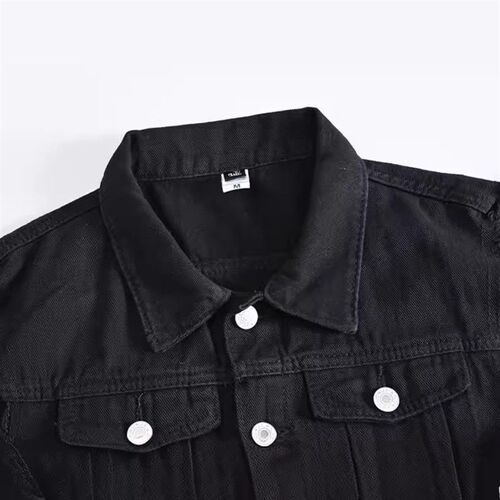 rendy Mens Denim Vest Black ol Mens Leisure Vest Youth Wai