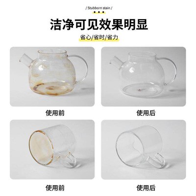 Oxygen-based descaling effervescent tablets, specially desig