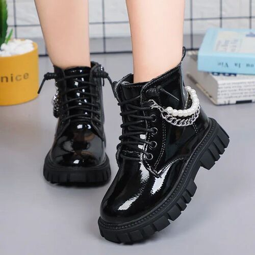 Girls Ankle Boots Autumn Winter Fashion Beautiful Princess P