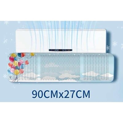 Air Conditioner Deflector Adjustable Confinement Air Deflect