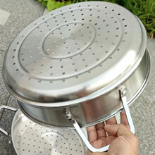 出口德国zepter家用四层大容量不锈钢蒸锅三层蒸笼复合多层底30cm