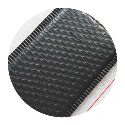 150pcs/lot 15x20+4cm  Black  Poly bubble Mailer envelopes pa