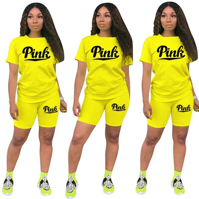 Summer Outfits for Women 2023 Womens Shorts Two Piece Set O