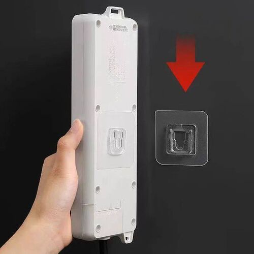 10/5 Pairs Double Sided Adhesive Wall Hooks Invisible Tracel