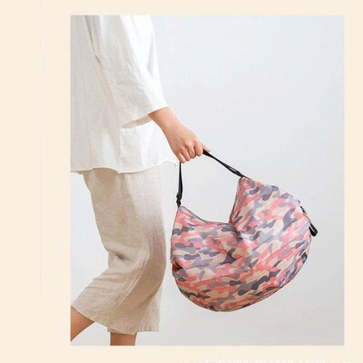 Large Capacity Foldable Shopping Bag, Portable Travel Bag, P