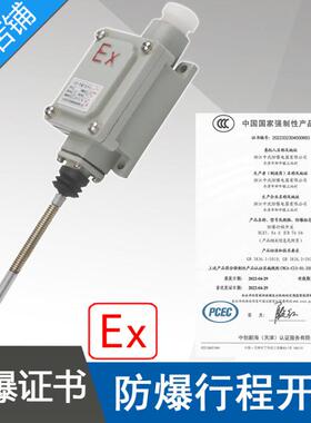 BLX5N挠性式防爆行程开关ExdIIBT6铝合金电流10A电压24V220V380V