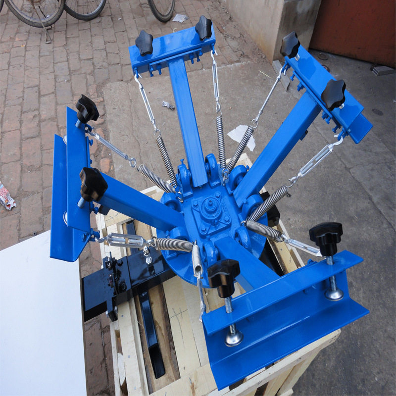 HD-406四色单工位印花机手动丝网印刷机T恤丝网印高效印刷服装,办公设备/耗材/相关服务,丝印机,淘宝优惠券,粉丝福利购,淘宝优惠卷