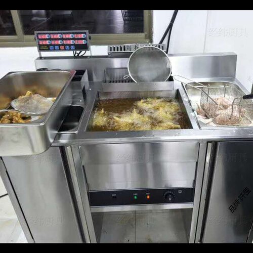 鸡排车立式电炸炉商用 油炸锅40L大容量电炸锅恒温油炸批发