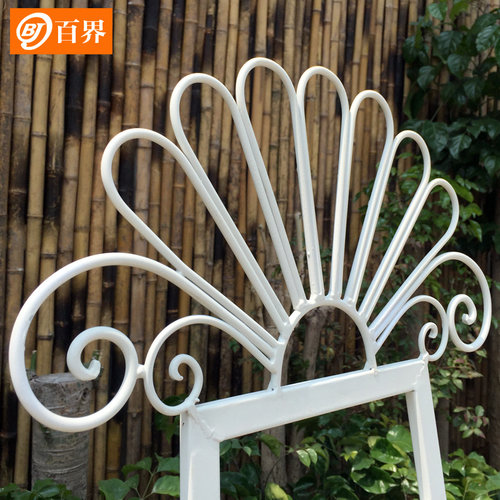 欧式铁艺画架 落地展示架相框架托架 支架式婚礼画架迎宾展架折叠