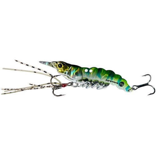 新款大河奔流青虾VIB金属硬饵仿真活虾红尾翘嘴拟饵装路亚假饵