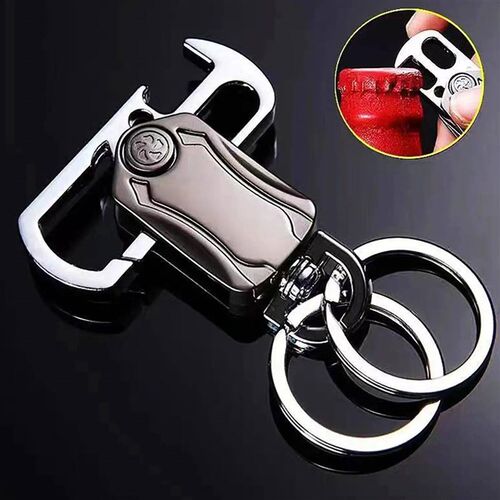 Multifunctional Tool Hanging Buckle Mens Bottle Opener Port