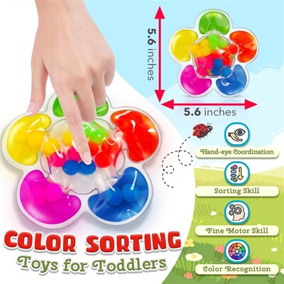 10ml Color Sorting Sensory Toys Matching Toys Educational To