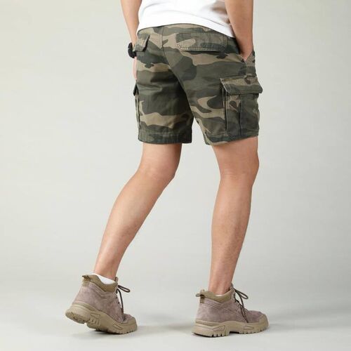 Summer Mens Loose Straight Tooling orts Multi-Pocket Casual