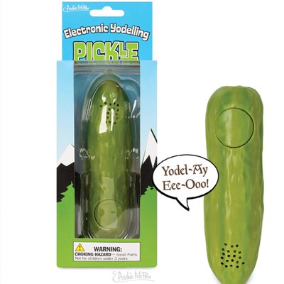 Yodeling Pickle 音乐玩具 会唱歌的减压黄瓜玩具 娱乐消遣工具