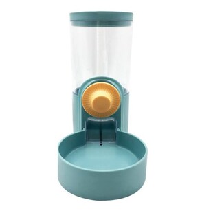 Water Food Bowl for Cage Pet Gravity Feeder Dog Dry Food Gif