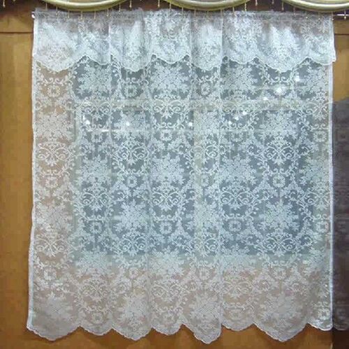 Bedroom Curtain Nordic Style White Window Screen Solid Wood