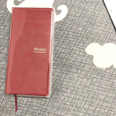 Fromthenon Transparent Protective ver for Weeks Plan Notepad