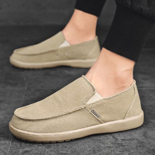SpringFall Fashion Mens Casual Breathable Canvas Shoes Overs