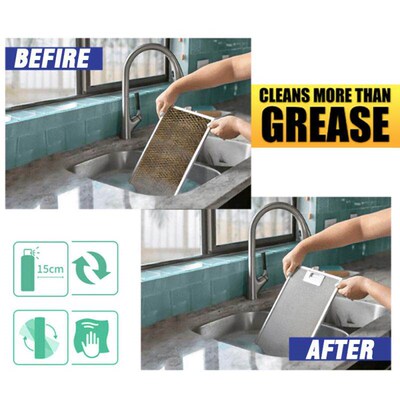 Magic Degreaser Cleaner Spray Home Kitchen Bathroom Degrease