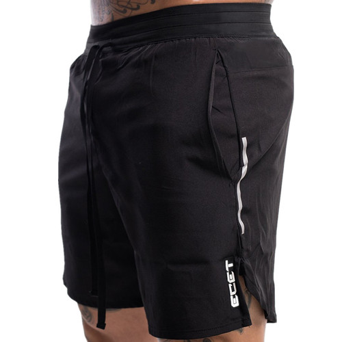 New Men Fitness Bodybuilding Shorts Man Summer Gyms Workout