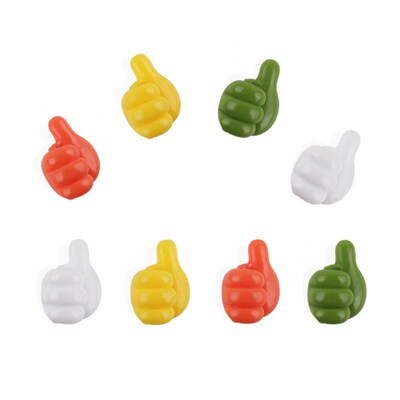 Creative Cute Data Line Organizer Thumb Hook Hub Fixed Wire