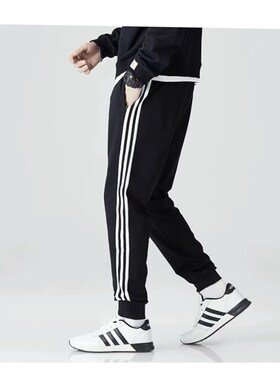 Men Trousers Casual Sports Long Pants Sweatpants Jogger长裤