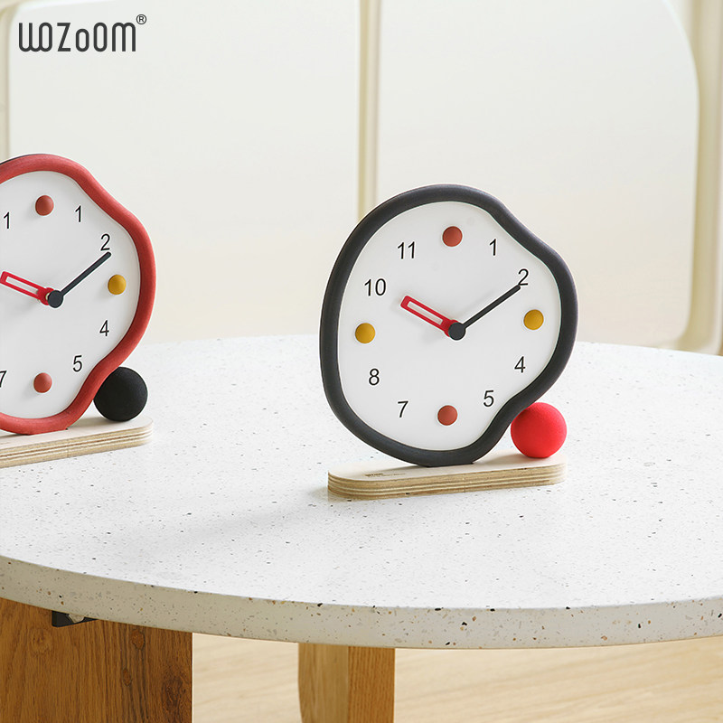 WOZOOM家居客厅桌面摆件饰品酒柜电视柜玄关装饰品卧室创意座钟,家居饰品,桌面摆件,淘宝优惠券,粉丝福利购,淘宝优惠卷