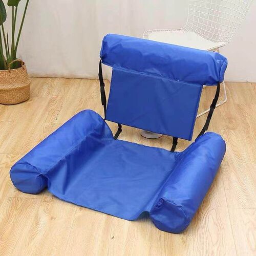 Swimming Pool Float Chair 充气可折叠靠背浮排水上沙发浮床
