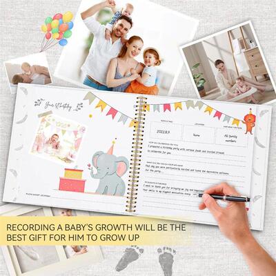 Baby Memory Book Scrapbook Photo Album Pregnancy Diary Cute