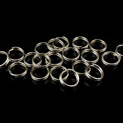 116PCS/Lot Stainless Steel Split Rings set Fishing accessori