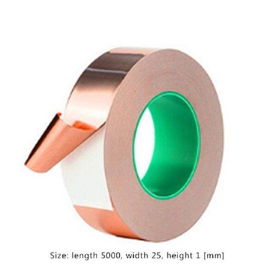5m Conductive Copper Foil Tape Slug Repellent Tape Self