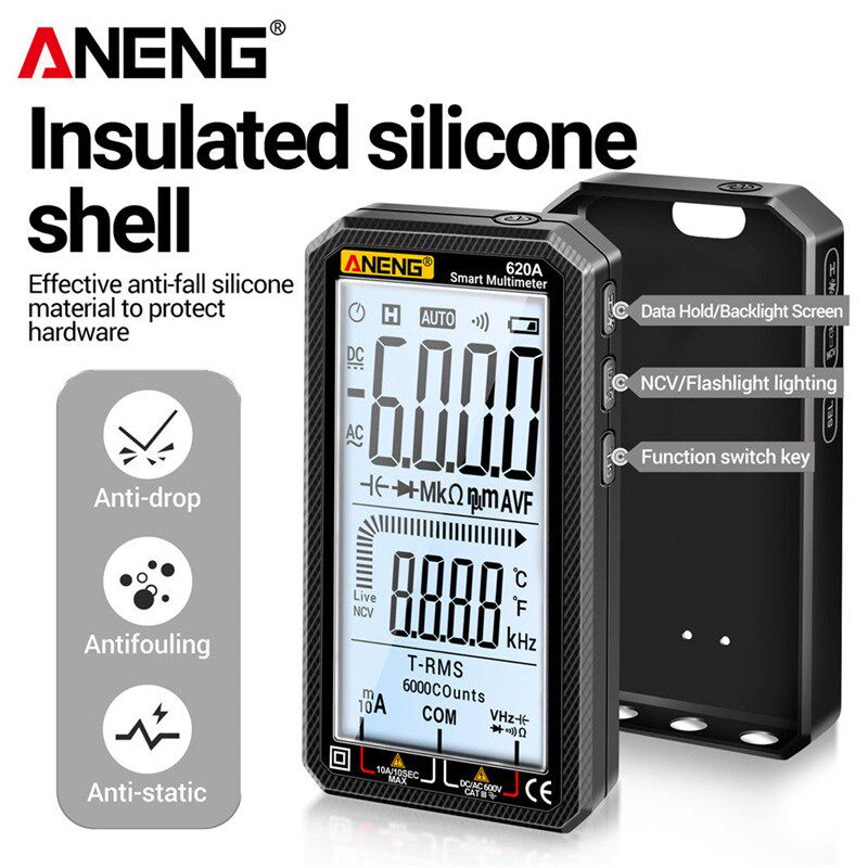 ANENG 620A Pro Smart Multimeter AC/DC Voltage Meter Multites图片